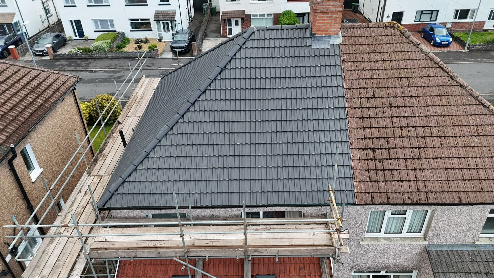 Completed Roofing job in Mountain Ash